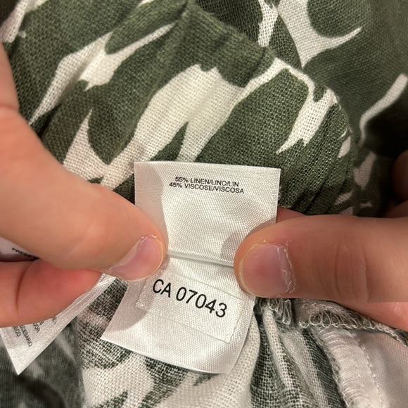 ANNE KLEIN palazzo linen pants - Picture 7 of 7